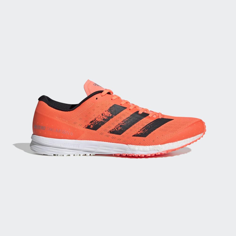 Adidasi Alergare Adidas Adizero Takumi Sen 6 Barbati Romania - Corai/Negrii/Albi EE4341